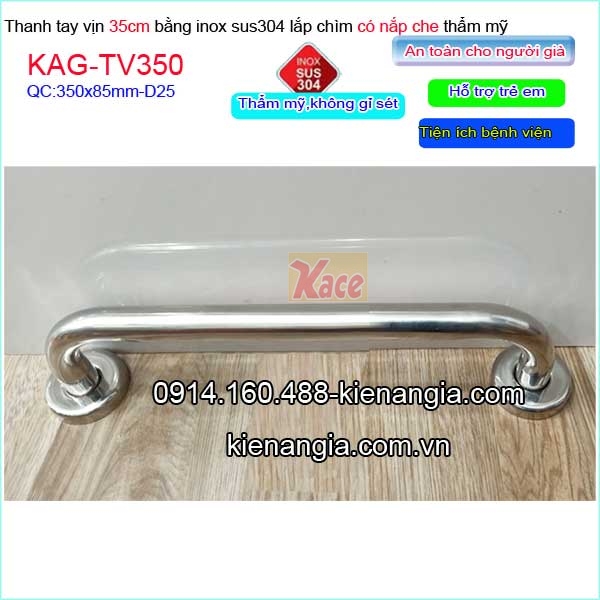 KAG-TV350-Thanh-tay-vin-inox-304-khong-gi-tre-em-benh-vien-dai-35cm-KAG-TV350-2