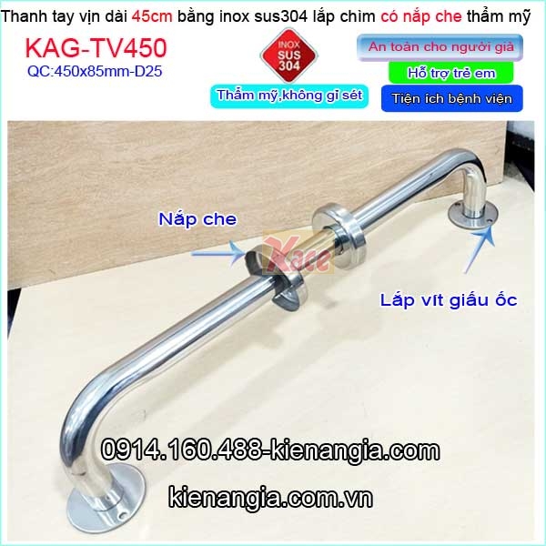 KAG-TV450-Thanh-Tay-vin-inox-304-lap-am-phong-tam-benh-vien-dai-45cm-KAG-TV450-8