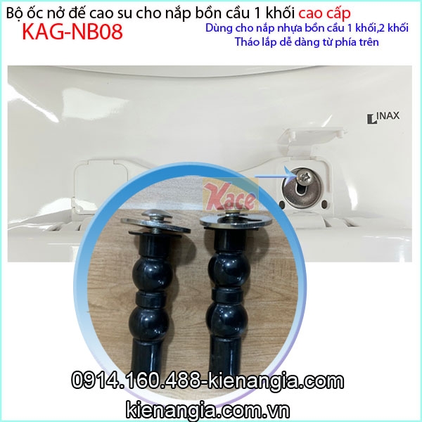 KAG-NB08-Oc-chot-inox-de-cao-su-nap-bon-cau-Inax-KAG-NB08-1