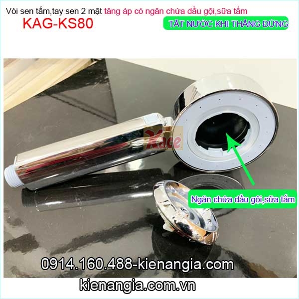 KAG-KS80-Voi-sen-tang-ap-2-mat-co-ngan-dau-goi-sua-tam-KAG-KS80-1
