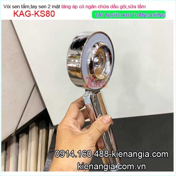 KAG-KS80-Voi-sen-tang-ap-2-mat-co-ngan-dau-goi-sua-tam-KAG-KS80-2