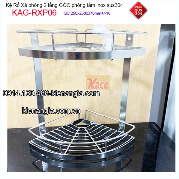 KAG-RXP06-Ke-goc-sua-tam-dau-goi-2-tang-25cm-inox-sus304-KAG-RXP06-2