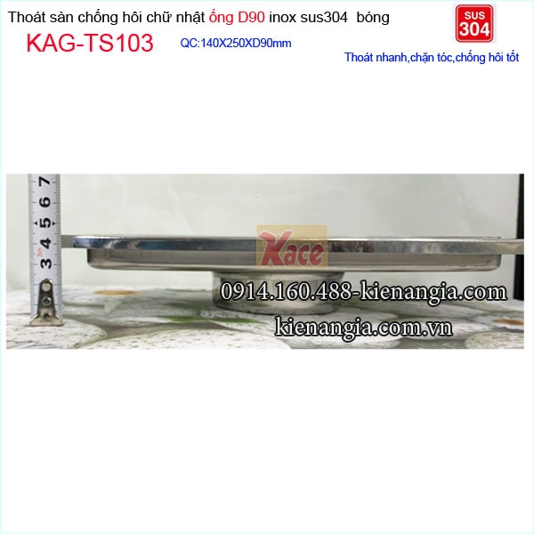 KAG-TS103-Pheu-thoat-san-wc-chu-nhat-ca-ro-140X250XD90-inox-304-bong-KAG-TS103-lap-dat