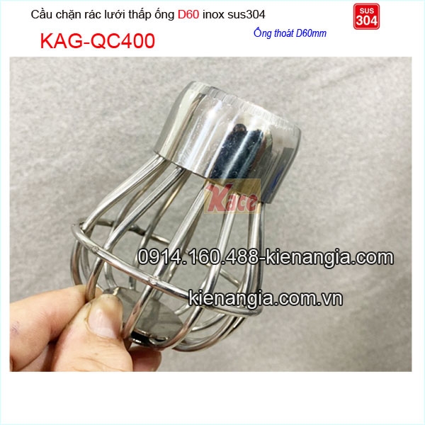 KAG-QC400-Cau-chan-rac-D60-luoi-thap-inox-304-D60-KAG-QC400