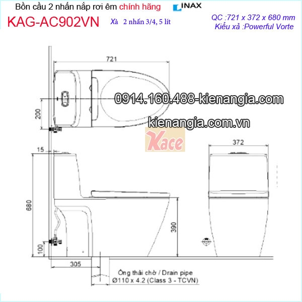 KAG-AC902VN-Bon-cau-1-khoi-INAX-chinh-hang-AC90AC902VN-tskt