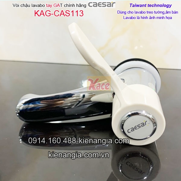 KAG-CAS113-Voi-lanh-rua-mat-chau-lavabo-tay-GAT-Caesar-chinh-hang-KAG-CAS113