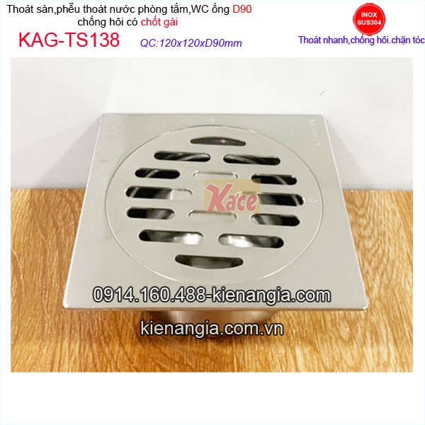 KAG-TS138-Thu-nuoc-san-phong-tam-inox304-co-chot-gai-12x12xD90-KAG-TS138-30