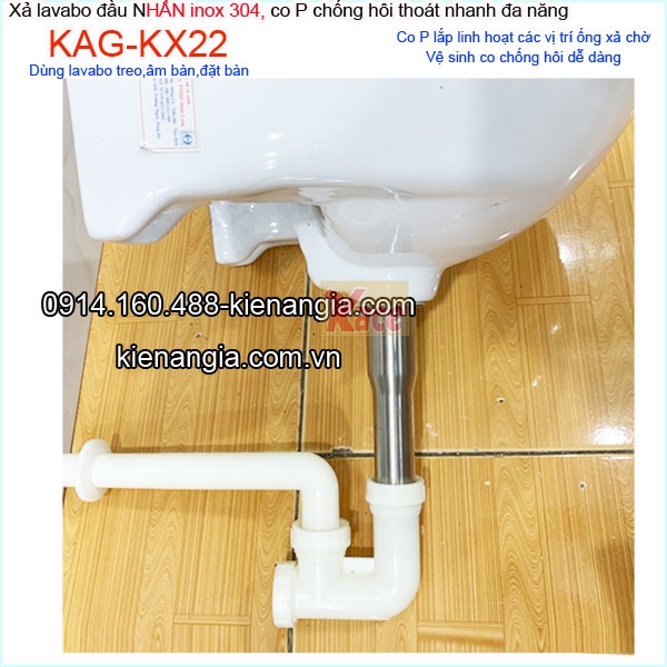 KAG-KX22-xa-nhan-chau-lavabochong-hoi--da-nang-linh-hoat-KAG-KX22-lap-dat
