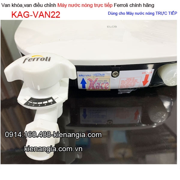 KAG-VAN22-Van-khoa-may-nuoc-nong-truc-tiep-Ferroli-chinh-hang-KAG-VAN22-7