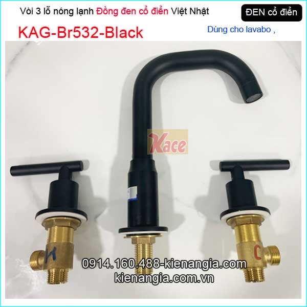 KAG-Br532-Black-Voi-3-lo-dong-den-co-dien-lavabo-nong-lanh-KAG-Br532-Black-5