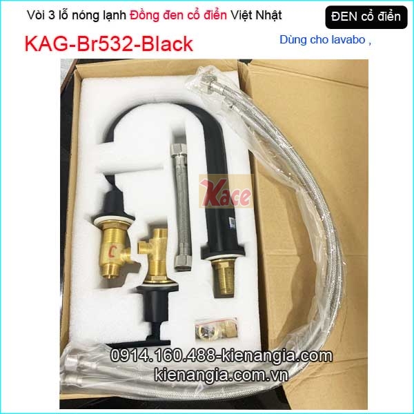 KAG-Br532-Black-Voi-3-lo-dong-den-co-dien-lavabo-nong-lanh-KAG-Br532-Black-6
