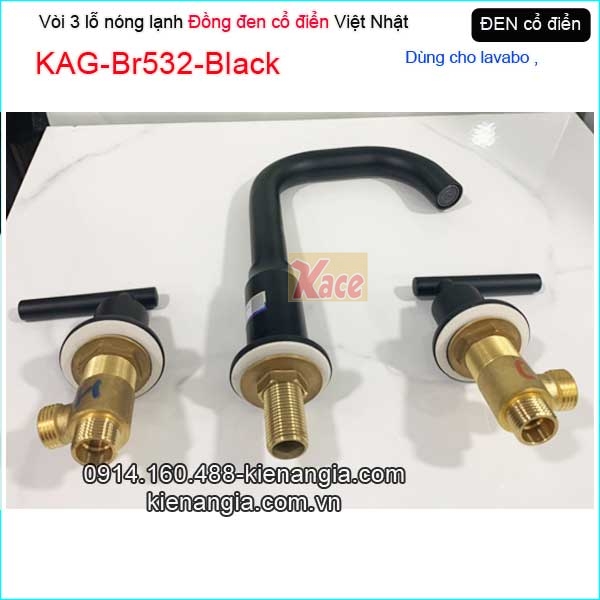 KAG-Br532-Black-Voi-3-lo-dong-den-co-dien-lavabo-nong-lanh-KAG-Br532-Black-9