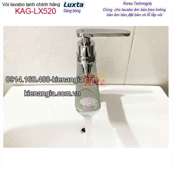 Vòi lavabo ống trúc Luxta cao cấp KAG-LX520