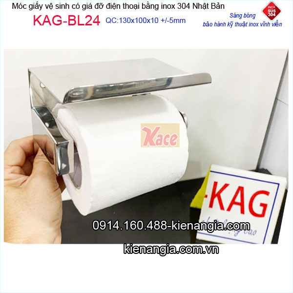 KAG-BL24-Moc-giay-ve-sinh-gia-do-dien-thoai-inox-304-bong-Nhat-Ban-benh-vien-KAG-BL24-27