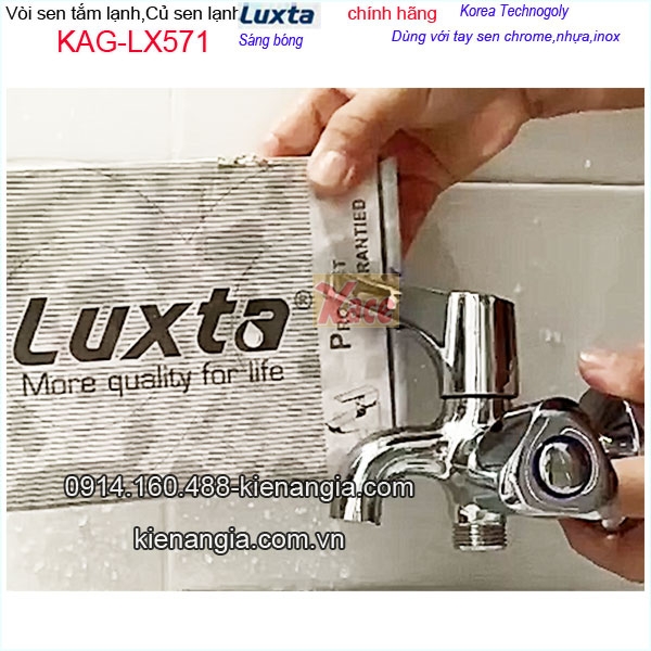 Vòi củ sen lạnh cao cấp Luxta Korea KAG-LX571