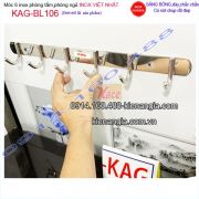 Móc 6,móc U6 inox Việt Nhật cao cấp KAG-BL106
