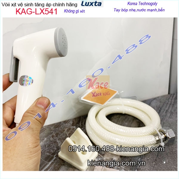 Vòi xịt vệ sinh nhựa bằng nhựa phòng tắm Luxta KAG-LX541