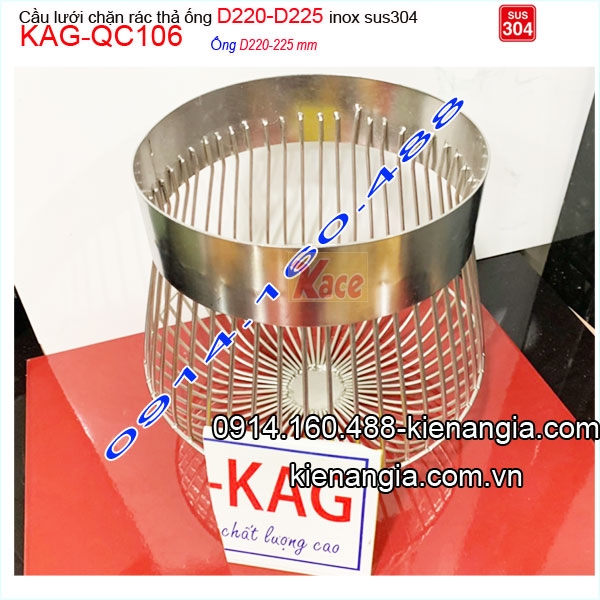 KAG-QC106-Cau-luoi-INOX-304-chan-rac-tha-ong-D220-KAG-QC106-24