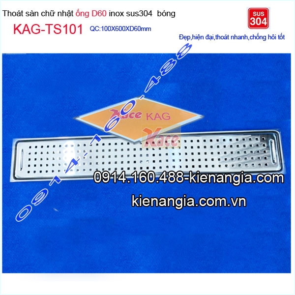 KAG-TS101-thoat-san-dai-khach-san-ca-ro-inox-sus304-bong-100X600xD60-KAG-TS101