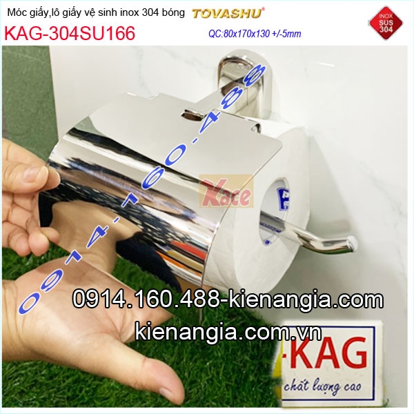 Móc giấy vệ sinh cao cấp Tovashu KAG-304SU166