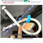 Dây cấp nước nhựa tai vặn chính hãng Wufeng 50cm KAG-WF261