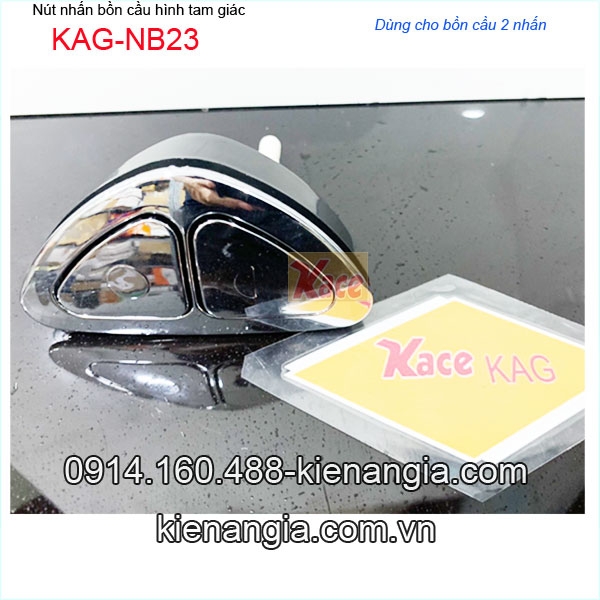 KAG-NB23-nut-nhan-bon-cau-hinh-tam-giac-2-che-do-xa-KAG-NB23-24