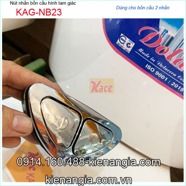 KAG-NB23-nut-nhan-bon-cau-hinh-tam-giac-2-che-do-xa-KAG-NB23-23