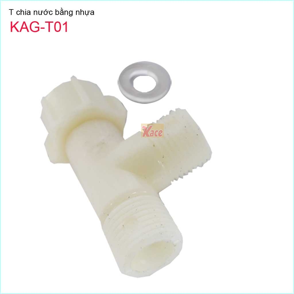 T chia nước bồn cầu bằng nhựa KAG-T01