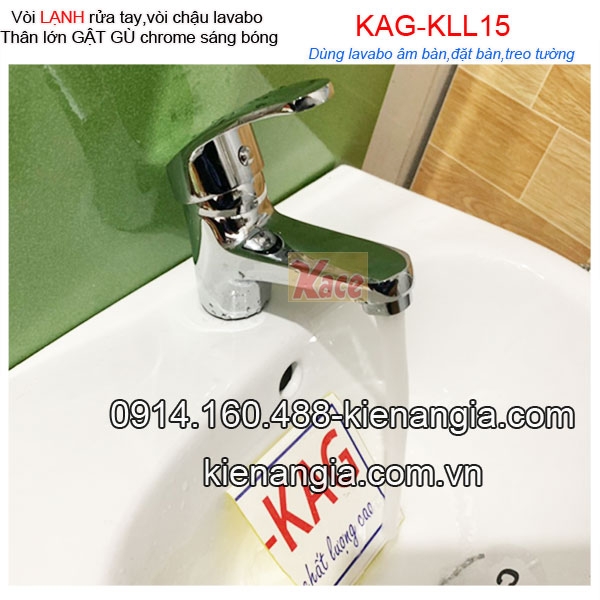 Vòi lavabo gật gù KAG-KLL15