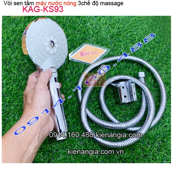 Tay sen bát to massage máy nước nóng KAG-KS93