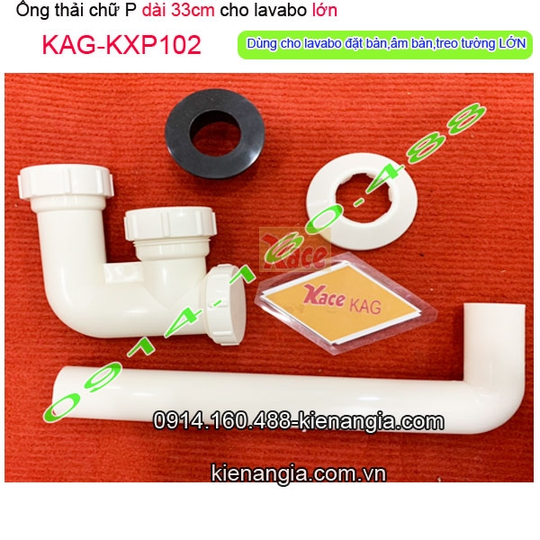 KAG-KXP102-Co-chu-P-bang-nhua-dai-33cm-xa-lavabo-lon-KAG-KXP102-1