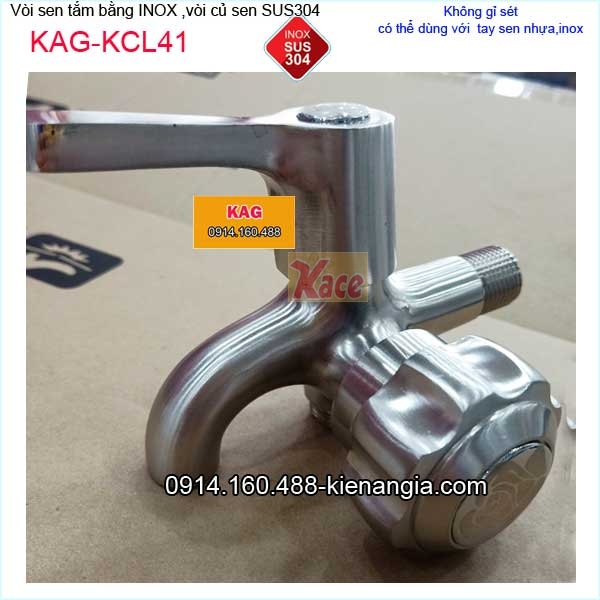 Vòi sen lạnh inox sus304 KAG-KCL41