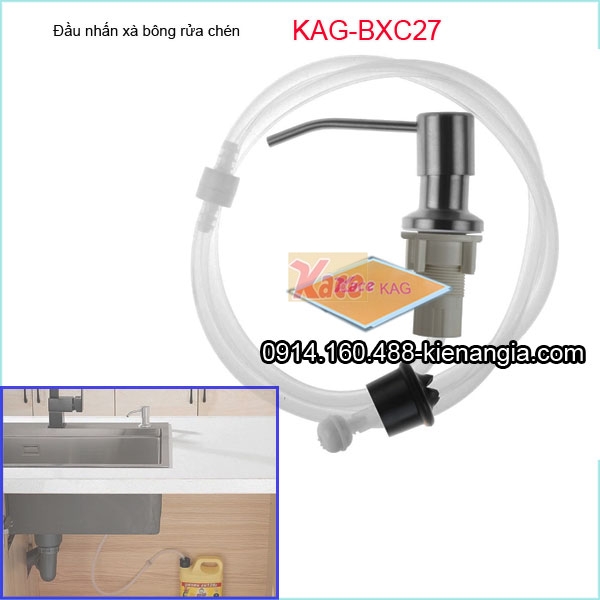 Nhấn xà bông chậu rửa chén KAG-BXC27