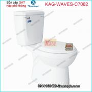 Bồn cầu GẠT Thiên Thanh KAG-WAVES-C7062