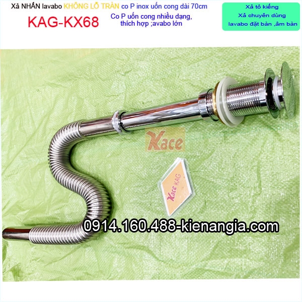 KAG-KX68-Xa-lavabo-KHONG-lo-tran-co-P-inox-uon-cong-dai-70cm-KAG-KX68-5