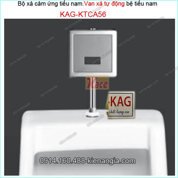 Bộ xả cảm ứng KAG-KTCA56 âm tường dùng cho 100% tiểu nam