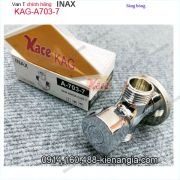 Van T,van khóa,van 2 đầu giảm áp INAX chính hãng KAG-A703-7