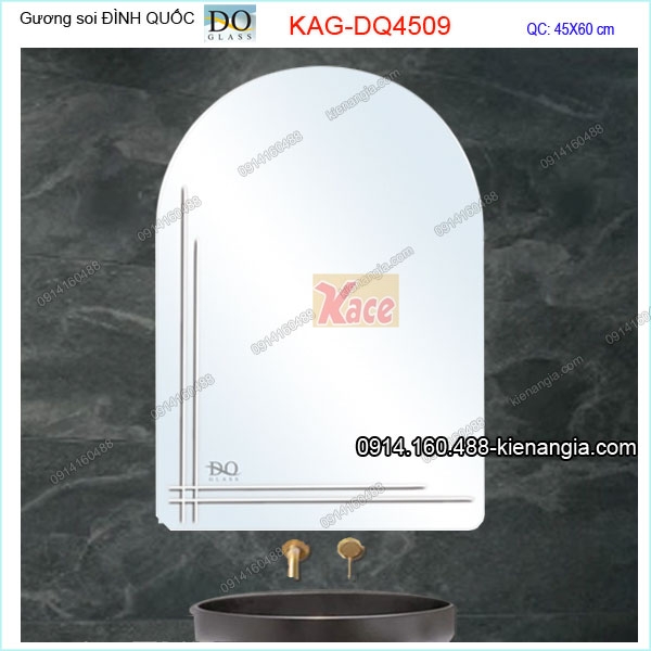 Gương soi  phòng tắm Đình Quốc DQ 45X60 cm KAG-DQ4509