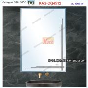 Gương soi  phòng tắm Đình Quốc DQ 45X60 cm KAG-DQ4512