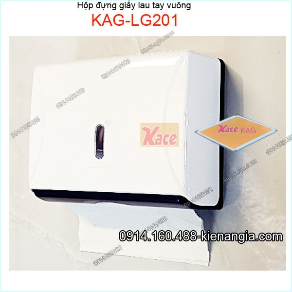 Hộp đựng giấy lau tay bằng nhựa KAG-LG201