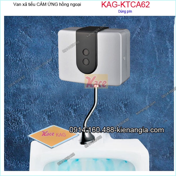 Van xả tiểu cảm ứng dùng pin KAG-KTCA62