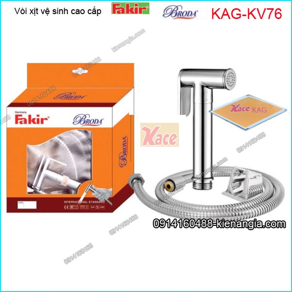 Vòi xịt vệ sinh cao cấp Fakir-Broda KAG-KV76