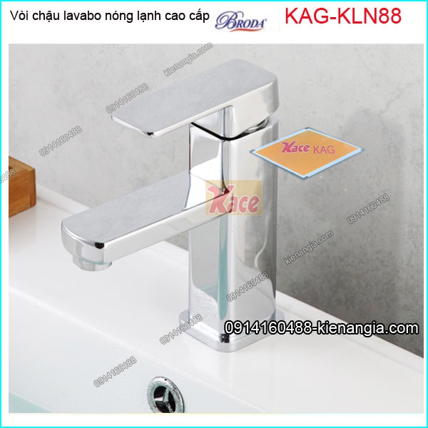 Vòi chậu lavabo nóng lạnh Broda KAG-KLN88