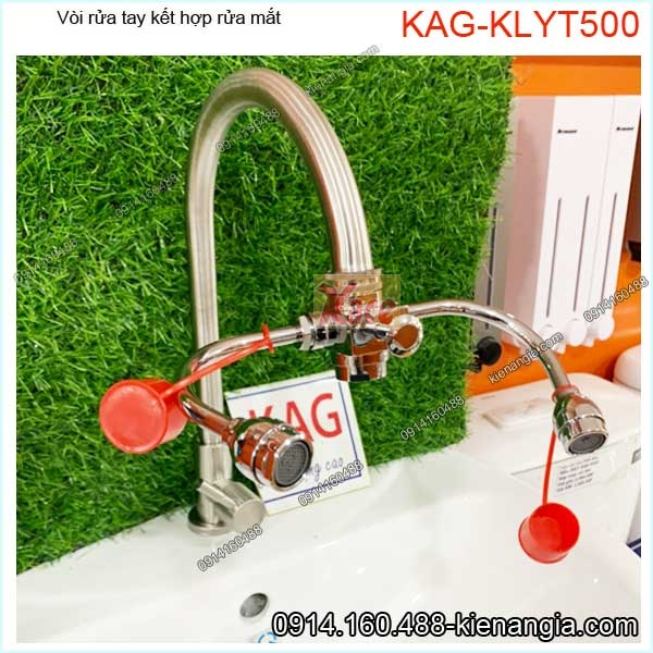 Vòi rửa tay kết hợp rửa mắt KAG-KLYT500