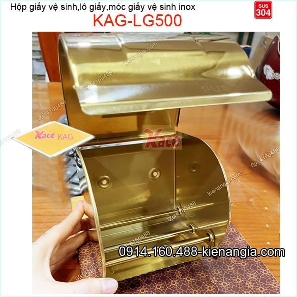 KAG-LG500-Hop-giay-lo-giay-Moc-giay-ve-sinh-kin-inox-sus304-vang-24K-KAG-LG500-1
