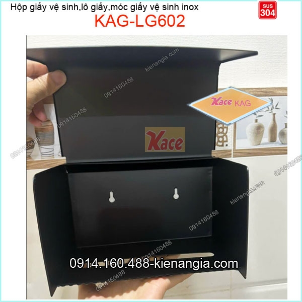 KAG-LG602-Hop-giay-lo-giay-Moc-giay-ve-sinh-kin-inox-sus304-den-KAG-LG602