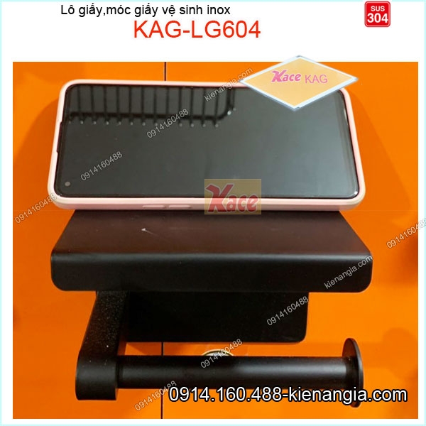 KAG-LG604-Hop-giay-lo-giay-Moc-giay-ve-sinh-de-dien-thoai-inox-sus304-den-KAG-LG604-2