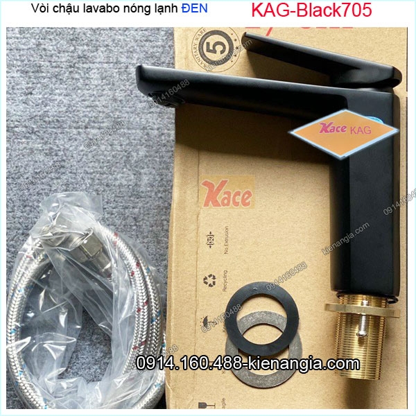 KAG-Black705-Voi-chau-lavabo-nong-lanh-dong-thau-Nano-DEN-20-cm-KAG-Black705