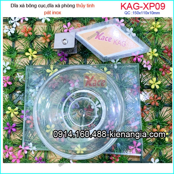 KAG-XP09-Khay-xa-phong-cuc-thuy-tinh-pat-inox-150x110x10mm-KAG-XP09