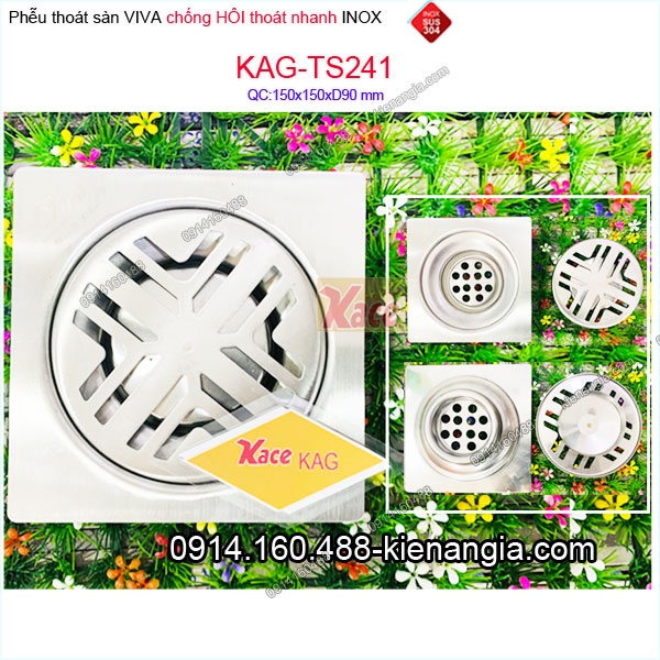KAG-TS241-Thoat-san-VIVA-Inox-sus304-15x15xD90-KAG-TS241